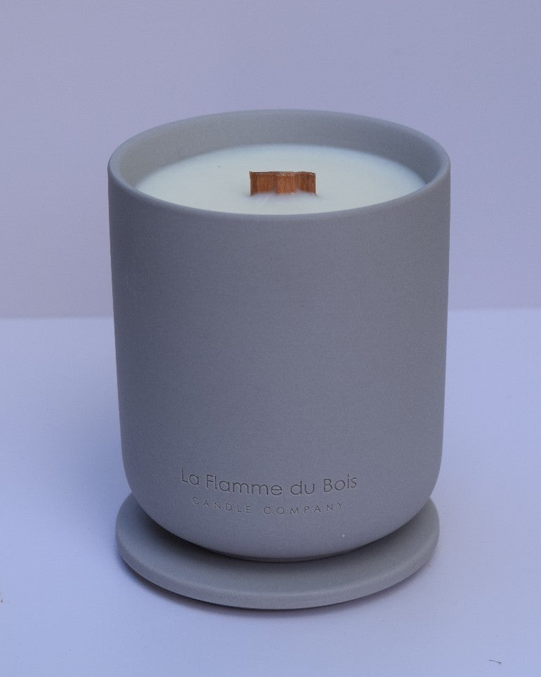 Sandalwood and Suede Soy Candle