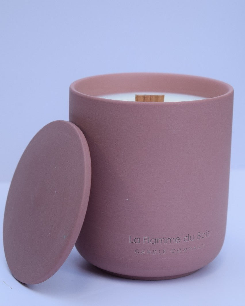 Sandalwood and Suede Soy Candle