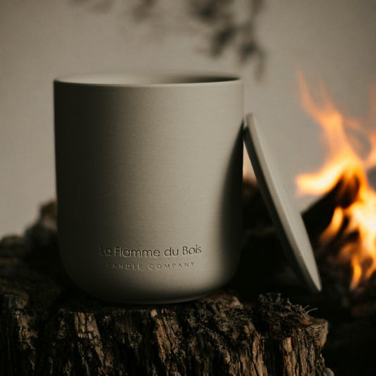 Cracklin Birch Soy Candle - La Flamme du Bois