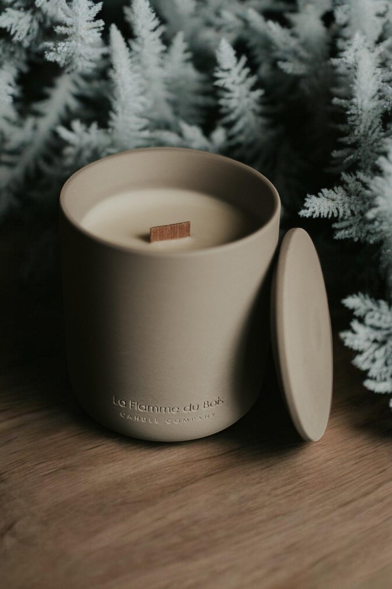 Frosted Forrest Soy Candle - La Flamme du Bois