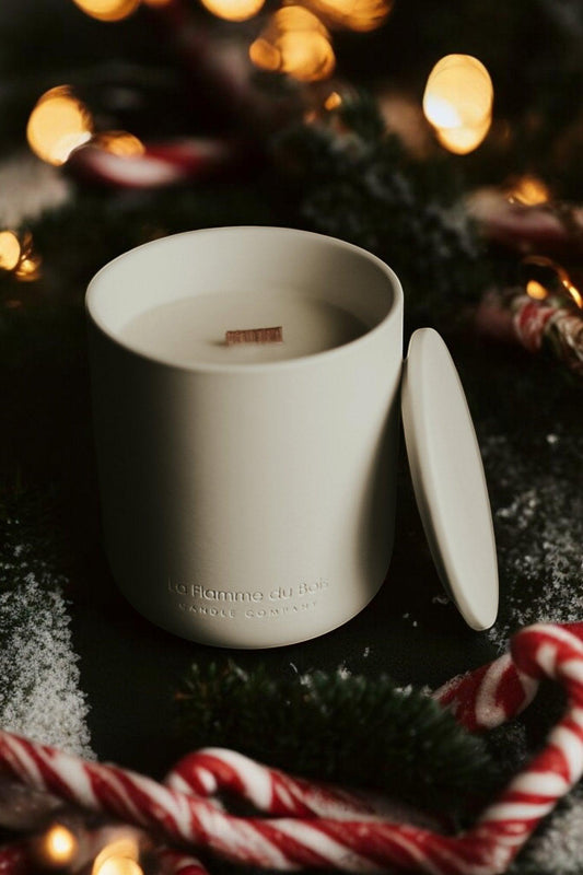 Iced Peppermint Soy Candle - La Flamme du Bois