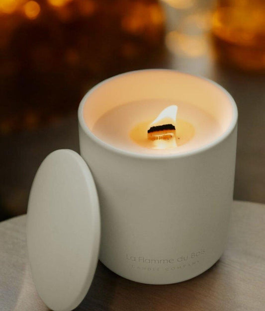 Midnight Bourbon Soy Candle - La Flamme du Bois