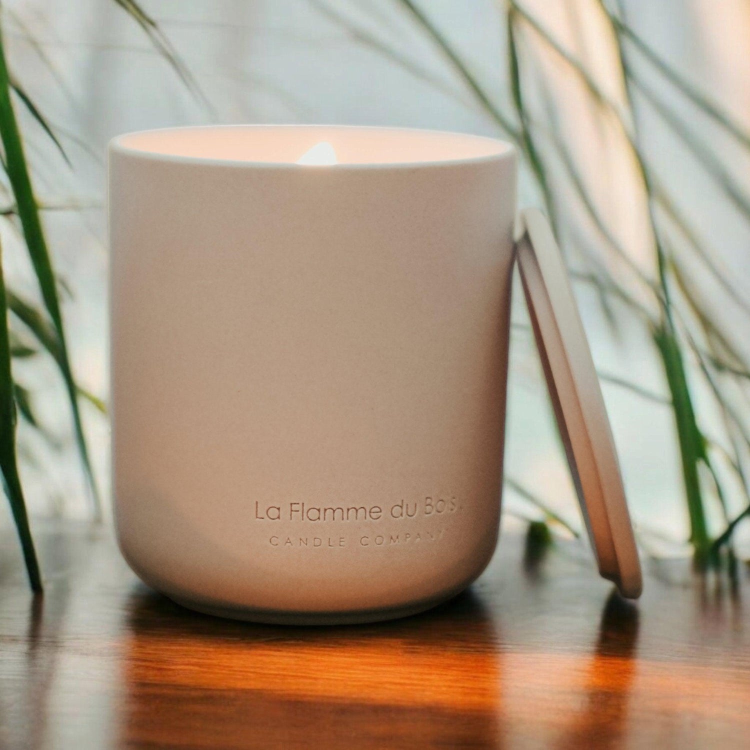 Seagrass and Sage Soy Candle - La Flamme du Bois