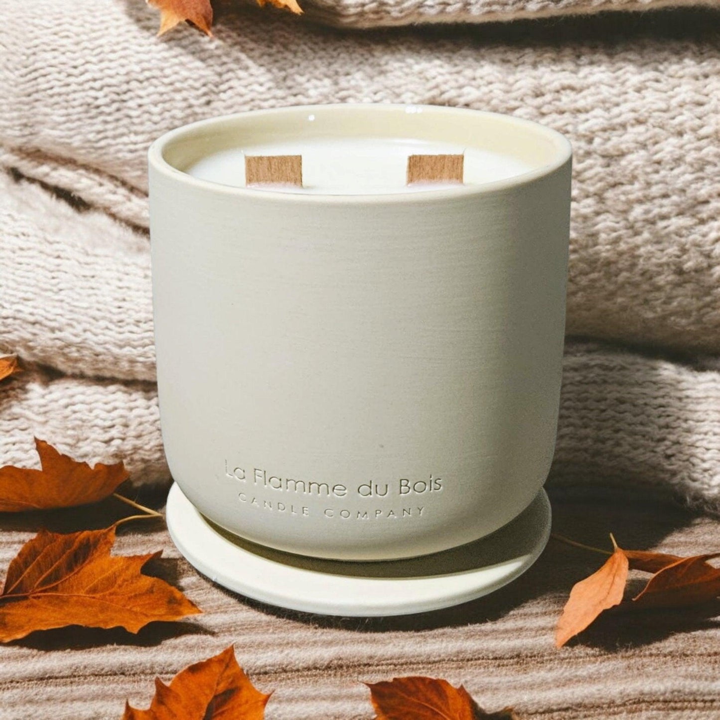 Sweater Weather Soy Candle - La Flamme du Bois