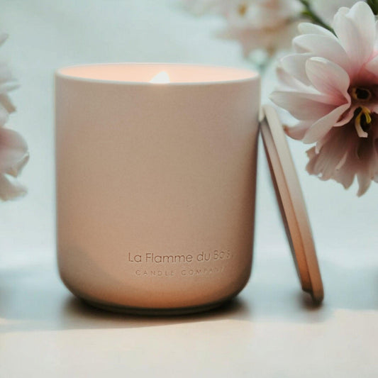 Sweet Magnolia Soy Candle - La Flamme du Bois